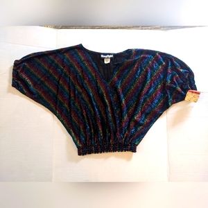 Multicolor Striped Women's Top